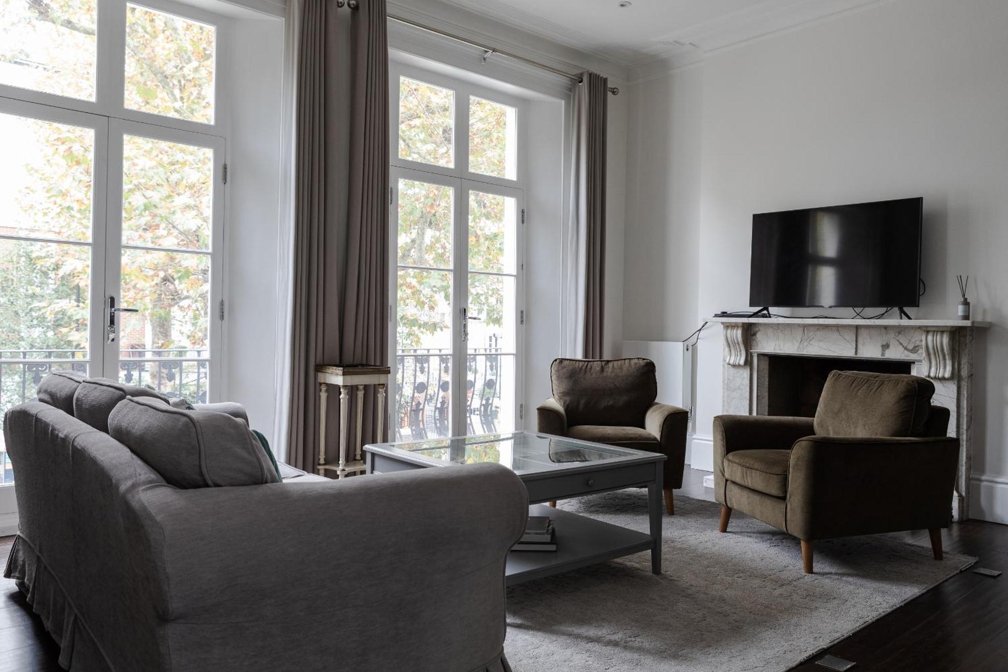 לונדון Number 53 - Stunning Maisonette With Parking In Kensington & Chelsea מראה חיצוני תמונה